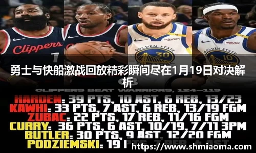 勇士与快船激战回放精彩瞬间尽在1月19日对决解析